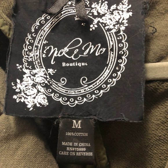 Utility Jacket with Ruffles - Picture 2 of 8